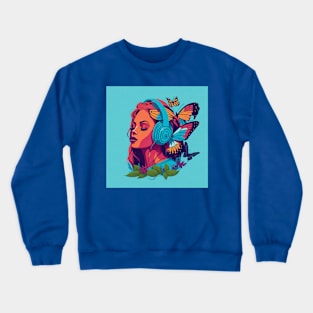 Fantasy Girl Crewneck Sweatshirt